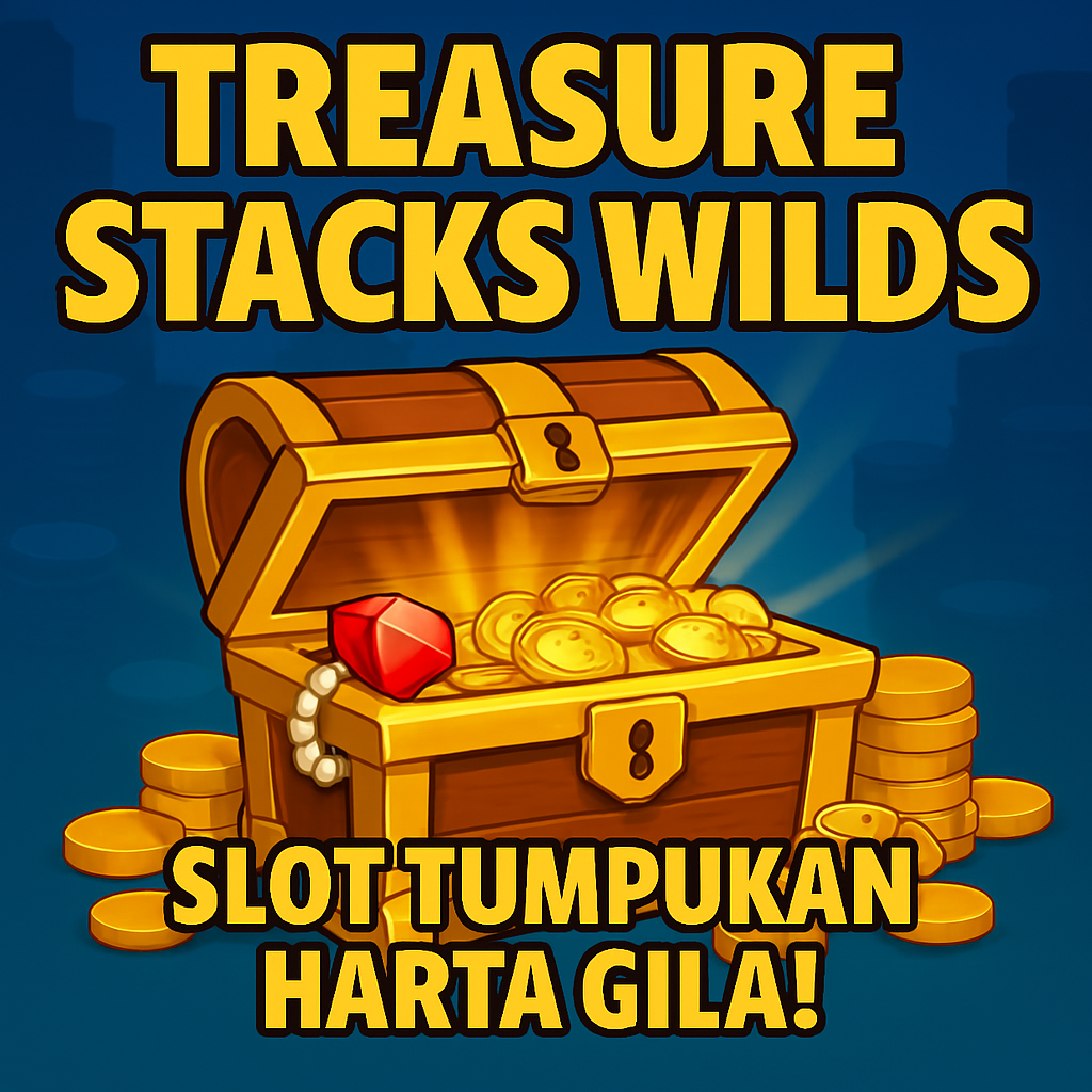 Treasure Stacks Wilds: Slot Tumpukan Harta Gila! Treasure Stacks Wilds